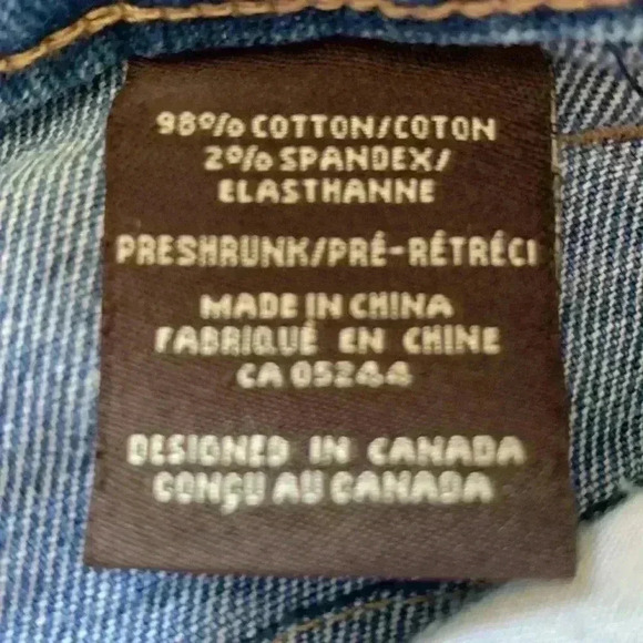 Cotton Ginny petite  Vintage heavy weight denim, wide leg, high rise jeans - Picture 5 of 9